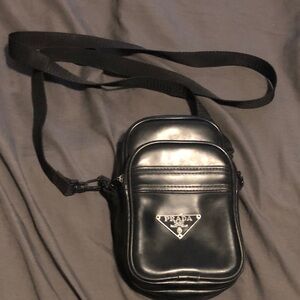 Prada Black Men's Belt Bag